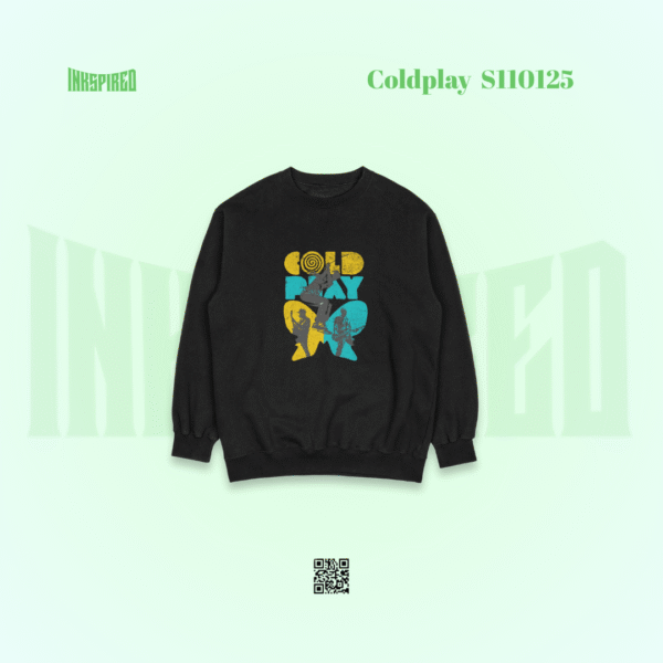 Coldplay – Color in Silence Sweatshirt | InkspiredBD