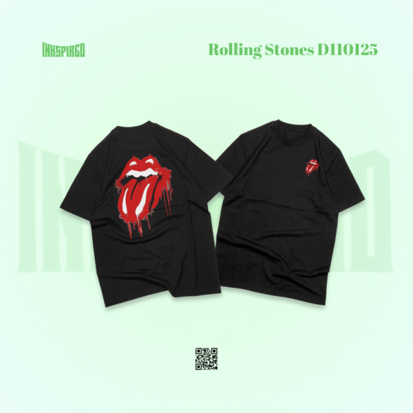 The Rolling Stones – Classic Tongue Drop Tee | InkspiredBD